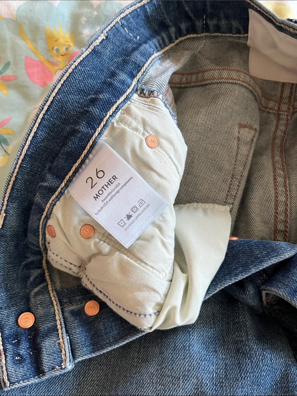 NWT women mother denim size 26 - Picture 4 of 9